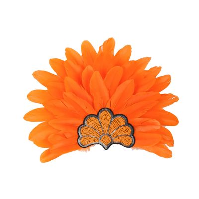 Carnival Headpieces,Feather Sequin Headwear Carnival Headpiece Cosplay Accessories for Women (Color-7)