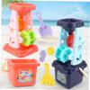 BESPORTBLE Plastic Beach for Includes Blue Sand Bucket Shovel and Sand Clock Lightweight Abs Material Interactive Outdoor Play for Boys view 2