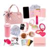 Play Purse - Toy Purse with Accessories for Little Girls | Princess Dress-Up Set with Jewelry, Makeup Tools, and Fashion Props for Kids Girls Indoor and Outdoor Play, 7.87x4.33x5.12 inches view 1
