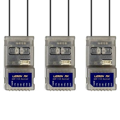 Buddy RC Compatible Spektrum Full-Range DSMP 7-CH Receiver with Diversity Antenna DSMX DSM2 Compatible 7-CH RC Receiver3PCS
