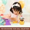GLSTOY Novelty Doll Cake Dress for Standing and Sitting Dolls with Unique Design Versatile Accessories and Collections view 4