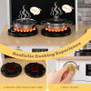 Costzon Kids Kitchen Playset, Little Chef Wooden Pretend Play Set w/Stoves, Sound & Light, Coffee Machine, Faucet & Cookware, Montessori Toddler Play Kitchen for Kids 3+ Years view 2