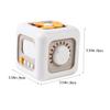 BESPORTBLE Busy Board Cube Montessori Activity Busy Cube for Fine Motor Skills Development Preschool Learning Educational for Boys view 2