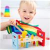 Abaodam 2Pcs Hammer Pounding Bench Interactive Whacking Game for Boys Fine Motor Skill Development Educational Plaything for Cognitive Growth view 4