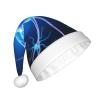 Adult plush Christmas hat YYHWHJDE Neuron extensions Printing soft and comfortable for parties dances Halloween view 2