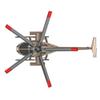 C189 MD500 Remote Control Helicopter for Adults, 1:28 Scale 4CH Single-Rotor RC Aircraft with Brushless Motor, 6-Axis Gyro, and Optical Flow Localization, 2.4GHz RTF view 3