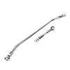 BeaxTurbo Racing Upgrade Parts AXP8 CNC Aluminum 7075 Steering Link for Axial AXP8 Gilamon 2.2 1/8th (Silver) view 4