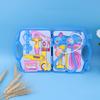 LRXIYODE Doctor Tool Kits Pretend Play Medical Set with Stethoscope and Carrying Case for Boys Plastic Role Play Kit for Imaginative Learning and Enjoyment Blue view 3