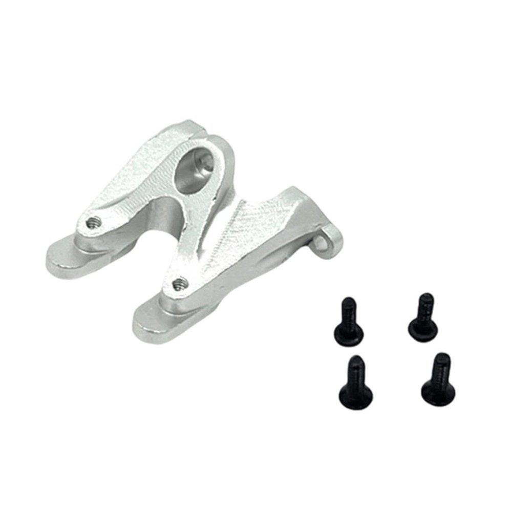 TTETTZ 1:24 RC Rear Rear Wing Bracket Replace Parts Upgrade for Wltoys 244016, Argent