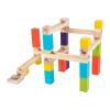 Guohetuk Wooden Track Marble Toy, Educational Building Blocks Castle Track Marble Run, Home Decor, 36PCS view 1