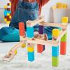 Guohetuk Wooden Track Marble Toy, Educational Building Blocks Castle Track Marble Run, Home Decor, 36PCS view 4