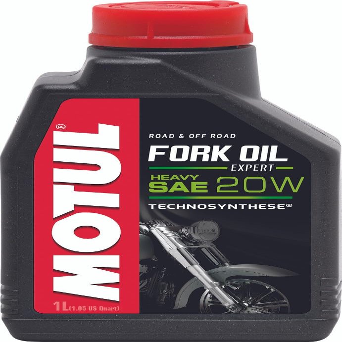 Shock Oil - Fork Oil EXP H 20W | Expert Heavy Semi-Synthetic Fluid | 1 L Bottle | Set of 12