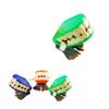 HOODANCOS 6PCS Wind Up Teeth with Moving Feet Funny Novelty Walking Wind-up for Random Colors Halloween Party Pranks and Play Stress Relief Random Color view 1