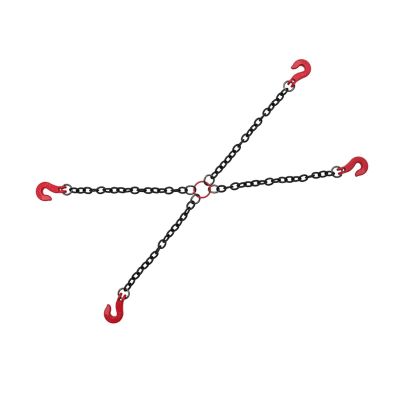 Colaxi RC Car Lifting Chain Simulation with Hook Decorative Decoration Sturdy Direct Replaces RC Car Accessories Lifting Sling Chain, 4 Hooks