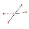 Colaxi RC Car Lifting Chain Simulation with Hook Decorative Decoration Sturdy Direct Replaces RC Car Accessories Lifting Sling Chain, 4 Hooks view 1