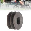 RiToEasysports Motor Belt Pulley, 12x17mm Steel Drive Modification Double Metal Belt Pulley for Brushed Brushless Direct Current Motor view 3