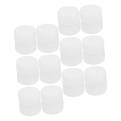 Mikikit 50Pcs Plastic Rattle Box Inserts for Rattle and DIY Parts Small Noise Maker Accessories for Dolls Repairs and Pet Lightweight Plastic