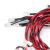 12 LED Flashing System, 12 LED ing Kit for RC Cars, 4 ing Modes with Control Board, Inl 4.8 6V for 1/8 1/10 1/12 te Control Vehicles view 4