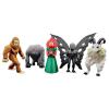 Dr. Penny Pincher Cryptid Decor Action Figure Set - Mothman, Flatwoods Monster, Bigfoot, Grafton Monster, Sheepsquatch - Set of 5 Collectible Figurines - Made in WV USA view 1