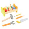 ELEOUTI Wooden Educational Pounding Peg Workbench for Safe High-Grade Material Hammering Early Development Fine Motor Skills Learning Tool for Boys view 1