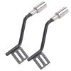 CHICIRIS 1Pair Metal RC Car Simulation Exhaust Pipe Decoration for Scx10, Professional Metal Vent Pipe for, Stable RC Accessory view 4