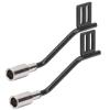 CHICIRIS 1Pair Metal RC Car Simulation Exhaust Pipe Decoration for Scx10, Professional Metal Vent Pipe for, Stable RC Accessory view 2