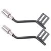 CHICIRIS 1Pair Metal RC Car Simulation Exhaust Pipe Decoration for Scx10, Professional Metal Vent Pipe for, Stable RC Accessory view 4
