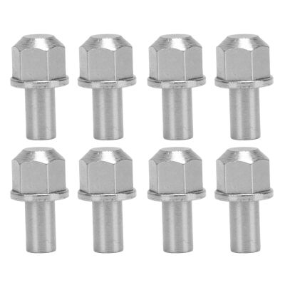 8Pcs RC Hex Wheel Hub Drive Adaptor Exten Column Metal Nut, RC Wheel Hex Hub Drive A, Less Steel Adaptor for for