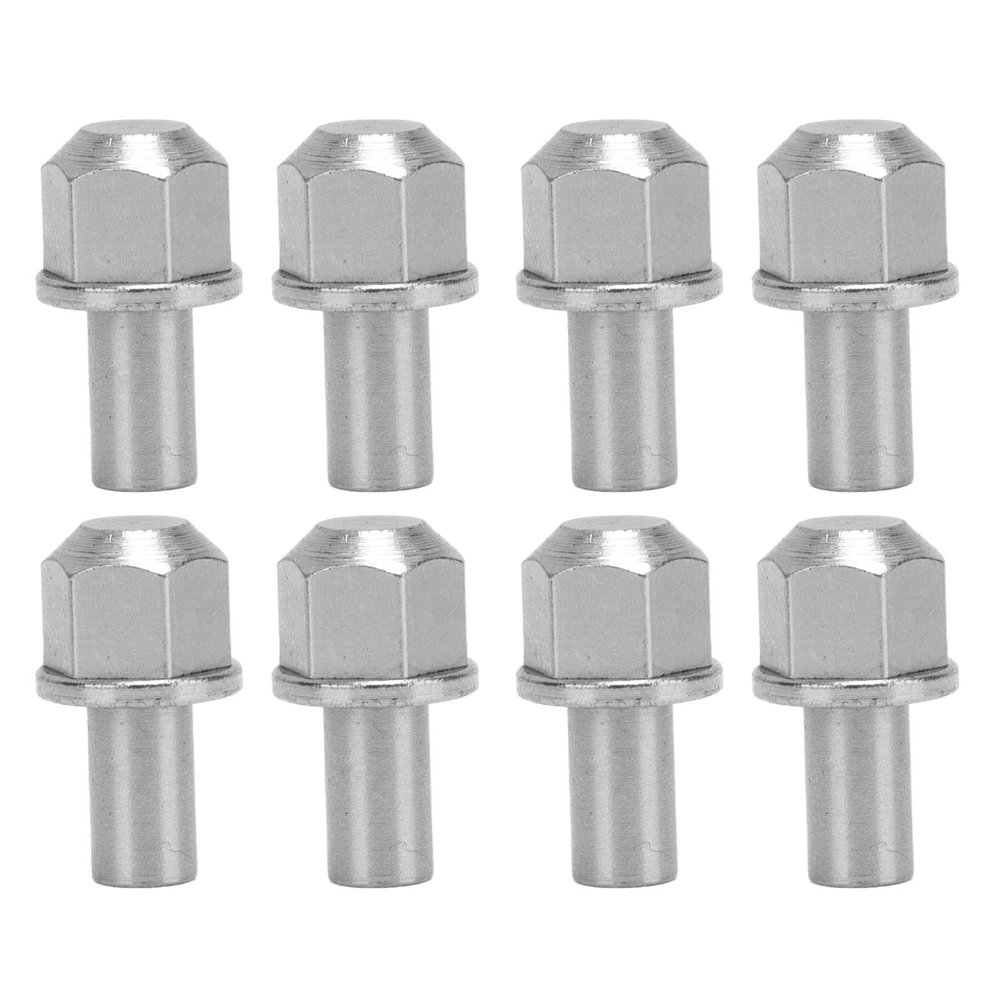8Pcs RC Hex Wheel Hub Drive Adaptor Exten Column Metal Nut, RC Wheel Hex Hub Drive A, Less Steel Adaptor for for