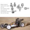 8Pcs RC Hex Wheel Hub Drive Adaptor Exten Column Metal Nut, RC Wheel Hex Hub Drive A, Less Steel Adaptor for for view 2