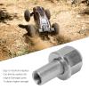 8Pcs RC Hex Wheel Hub Drive Adaptor Exten Column Metal Nut, RC Wheel Hex Hub Drive A, Less Steel Adaptor for for view 3