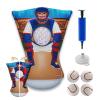 Arthymis Pitching Target for Kids  Double-Sided Baseball Training Equipment for Indoor & Backyard Baseball Practice, Inflatable Strike Zone with Balls & Pump, Ages 3+ view 1