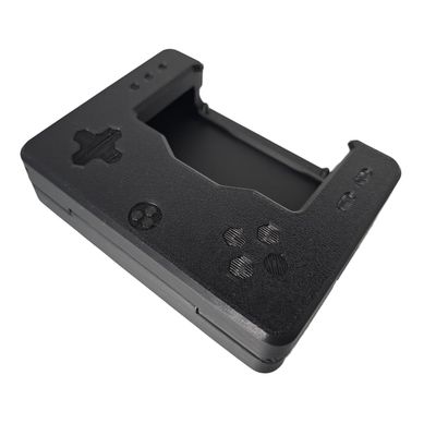 Expansion Handle, Storage Box, Desktop Display Rack 3 in 1 Case for Trimui Brick Handheld Game Console Portable Retro 3D Printing PLA+ Protective Cover with Snap Closure and Charging Holes