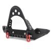 RC Car Accessories Compatible with Axial for SCX10 for TRX4 for Redcat 1/10 RC Crawler Car Upgrade Parts Metal Bumper Front Rear Single Motor Winch view 2