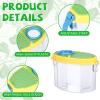 Halloscume 12 Pcs Bug Catcher for Kids Collector Toy Bug Habitat with Magnified Viewer, Insect Habitat, Outdoor Toys, Insect Box Magnifying Tools & Carry Strap - Educational Outdoor Adventure Gift view 3