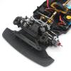 For WLtoys 104072 1/10 RC remote control drift car metal upgrade accessories full car pull rod 7PCS set confident(SKY BLUE) view 2