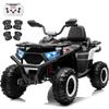 24V Kids Electric - All-Terrain 4-Wheeler with Remote Control, Bluetooth Music & Parent-Child Dual Mode view 1