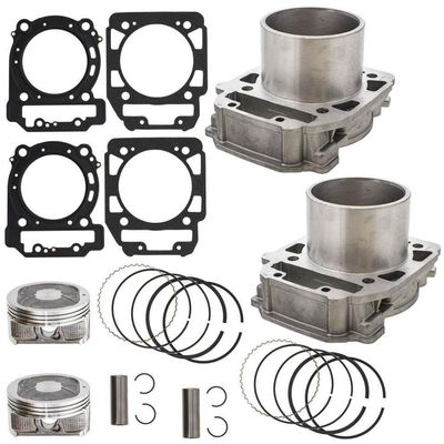 GKOKG Compatible Piston Set for Front and Rear Cylinders 799. 9cc Engine 2006 to 2015 Models