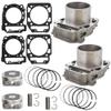 GKOKG Compatible Piston Set for Front and Rear Cylinders 799. 9cc Engine 2006 to 2015 Models view 1