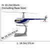 1/32 Scale Robinson R44 Raven Helicopter Model Alloy Model Diecast Plane Toy for Collection view 2