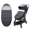 ETOFIXEE Waterproof Thickened Universal Stroller Blanket - Baby/Toddler Stroller Footmuff, Sleeping Bag & Bunting, Cold-Weather Winter Cover(Black) view 1