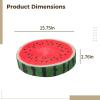 4 Fruit-Themed Plush Cushions for Children, Featuring Watermelon, Kiwi, Orange, Lemon, Great for Play Spaces view 2
