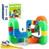 Electric Train Set Gravity-Defying Train 3D for Kids 4-8,81 PCS Car Track for ToddlersBuilding Rail Electric Train 3D Embedded Layouts & Motorized Car,Stem Learning Value view 1