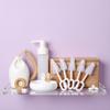10 Pcs White Pacifier Cleaning Set,Nipple Cleaner Nipples Brush Cleaning Tools Professional Bristle High Density Pacifier Soother Accessories,Bottle-Feeding view 2