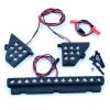 RC lights kit For Losi 5ive-T 2.0 1/5 Front Headlights Rear Taillight Remote Control Short Course Truck Car Upgrade Parts view 1