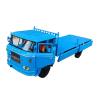 1:24 for Yellow River X7 Tractor Towed Head Heavy Automobile JN150 Truck 8 Tons Alloy Car Model Souvenir(Blue) view 1