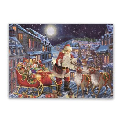 1000 Pcs Christmas Puzzles Jigsaw Puzzle for Adults Wooden Puzzles for Game Nights Christmas
