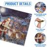 1000 Pcs Christmas Puzzles Jigsaw Puzzle for Adults Wooden Puzzles for Game Nights Christmas view 4