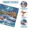 1000 Pcs Christmas Puzzles Jigsaw Puzzle for Adults Wooden Puzzles for Game Nights Christmas view 4