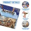 1000 Pcs Christmas Puzzles Jigsaw Puzzle for Adults Wooden Puzzles for Game Nights Christmas view 4